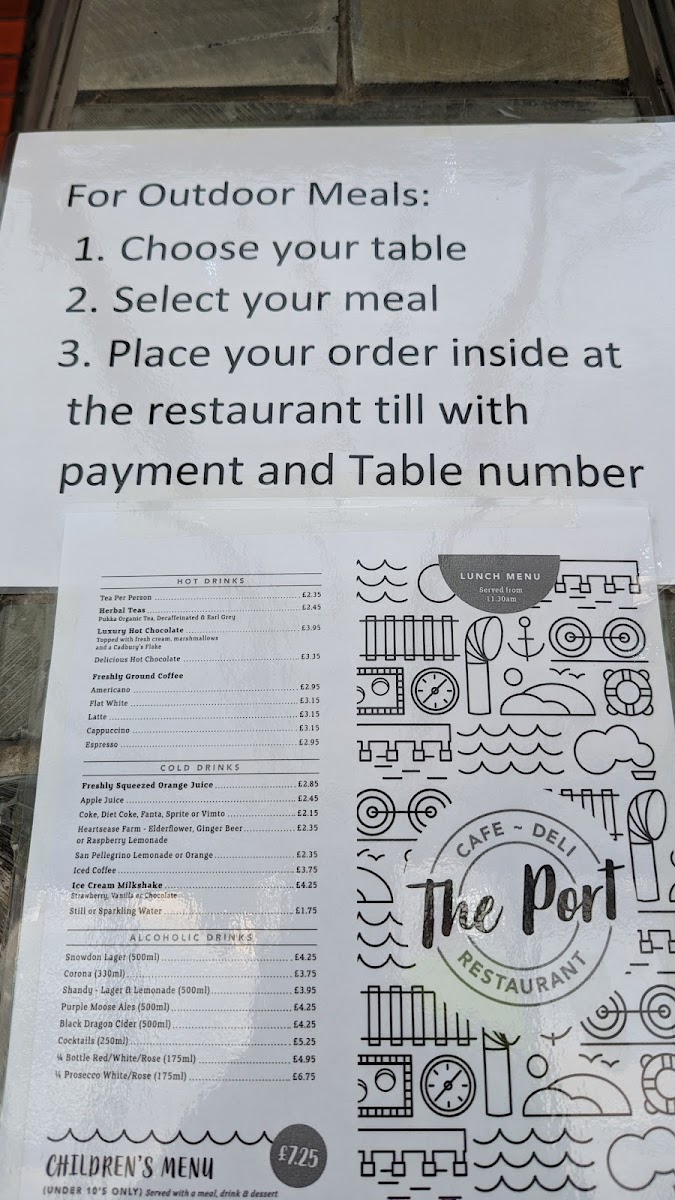 Menu The Port Cafe Deli & Restaurant-5